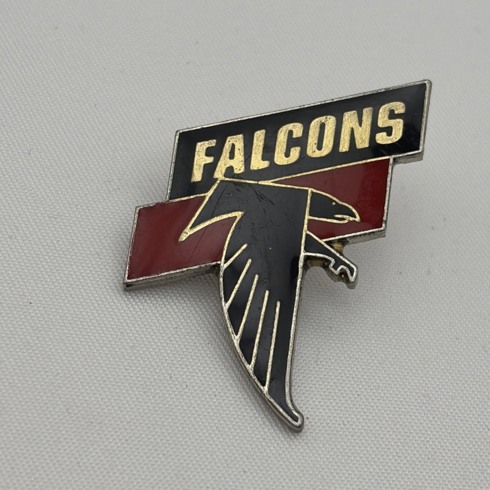 Vintage 1984 Atlanta Falcons Logo NFL Football Lapel Hat Pin